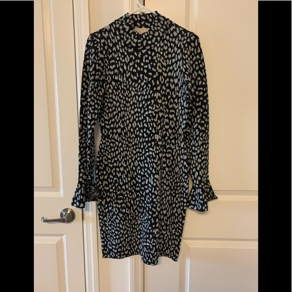 Michael Kors Animal Print Shimmer Dress